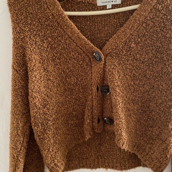 Hooked Up | NWT Boucle Crop Cardigan - Picture 8 of 12